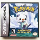 Pokemon Advanced Adventure Game / Case Nintendo Game Boy (GBA) - Fan Made (USA) Pokemon Advanced Adventure Game / Case Nintendo Game Boy (GBA) - Fan Made (USA)