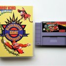 Donkey Kong Country Competition SNES Custom Game Blockbuster Championship II USA