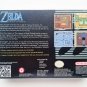 Legend of Zelda Goddess of Wisdom Game / Case - Super Nintendo SNES (USA Seller)