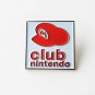 Club Nintendo Pin Enamel & Metal Promo Lapel Pin Display Employee Video Game USA