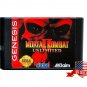 Mortal Kombat II 2 Unlimited Sega Genesis (Playable Bosses - Secret fighter) USA