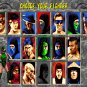 Mortal Kombat II 2 Unlimited Sega Genesis (Playable Bosses - Secret fighter) USA