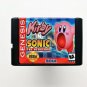 Kirby in Sonic the Hedgehog Game / Case - Fan Made Mod - Sega Genesis USA Seller
