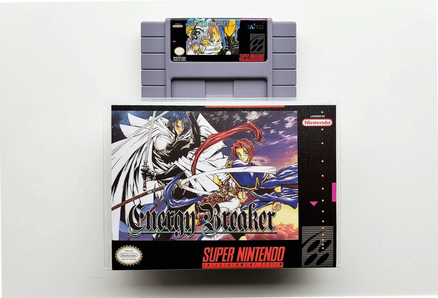 Energy Breaker - English Translated SNES Super Nintendo JRPG / RPG (USA Seller)