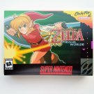 Legend of Zelda Parallel Worlds Game / Case - Super Nintendo SNES (USA Seller)