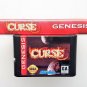 Curse - Sega Genesis Custom Game / Case - SHMUP - Space Shooter - English (USA)
