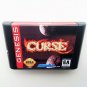 Curse - Sega Genesis Custom Game / Case - SHMUP - Space Shooter - English (USA)
