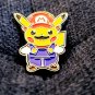 Pikachu Super Mario - Metal Enamel Pin Nintendo - Lapel Pinback Collector Promo