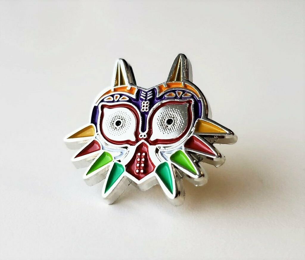 Majora's Mask (The Legend Of Zelda) Lapel Pin Majora N64 Enamel Badge Nintendo