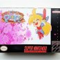 Magical Pop'N Game / Case - Super Nintendo SNES English - Platformer (US Seller)