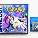 Pokemon Team Rocket Game / Case Nintendo Game boy (GBC GBA) - (English Fan Made) Gameboy