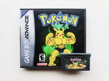 Pokemon Vega Game Case Nintendo Game Boy Gba Fan Made Fakemon Usa Seller