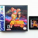Metroid II 2 DX Game / Case COLOR Remastered Nintendo Game Boy GBC Deluxe (USA)