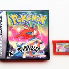 Pokemon Resolute Game / Case Nintendo Game Boy (GBA) - Fan Made (USA Seller) Pokemon Resolute Game / Case Nintendo Game Boy (GBA) - Fan Made (USA Seller)