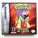 Pokemon Mirage of Tales Game / Case Nintendo Game Boy (GBA) -  Fan Made (USA)