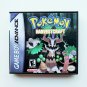 Pokemon Harvest Craft Gameboy Advance GBA Custom Game and Case - Fan Hack (USA)