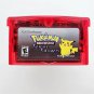 Pokemon Ruby Destiny Rescue Rangers Game / Case Nintendo Game Boy (GBA) - Fan Made (USA)