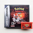 Pokemon Radical Red Game / Case - GBA Gameboy Advance Fan Mod Fire Red (USA)