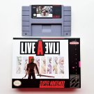 Live A Live Game / Case (Super Nintendo SNES) JRPG English Translated (USA)