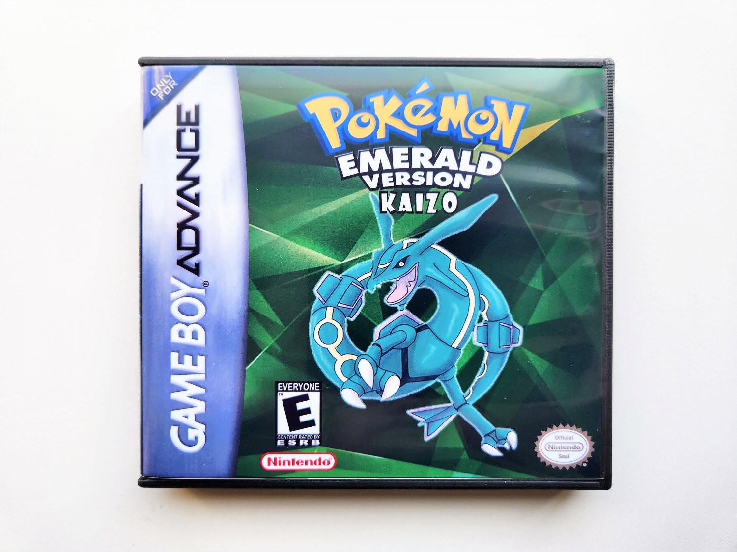 Pokemon Emerald Kaizo Super Hard GBA Gameboy Advance Fan Mod USA 