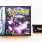 Pokemon Chaos Black Game / Case Nintendo Game Boy (GBA) -  Fan Made USA Seller