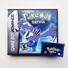 Pokemon Sienna version 4.1 Game / Case - GBA Gameboy Advance Fan Mod (USA)