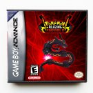 Pokemon Blazing Emerald Game / Case - GBA Gameboy Advance Fan Mod (USA)