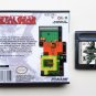 Metal Gear Solid (GBC) Gameboy Color Custom Case / Game
