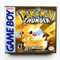 Pokemon Yellow Thunder Gameboy GB Cart / Case