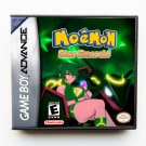 Pokemon Moemon Star Emerald Game / Case - GBA Gameboy Advance Anime Fan Mod (USA)