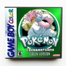 Pokemon Green Celebrations English Translated Game Gameboy Color (GBC / GBA) Pokemon Green Celebrations English Translated Game Gameboy Color (GBC / GBA)