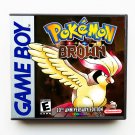 Pokemon Brown 20th Anniversary Gameboy (GB / GBC / GBA) Fan Mod USA Seller