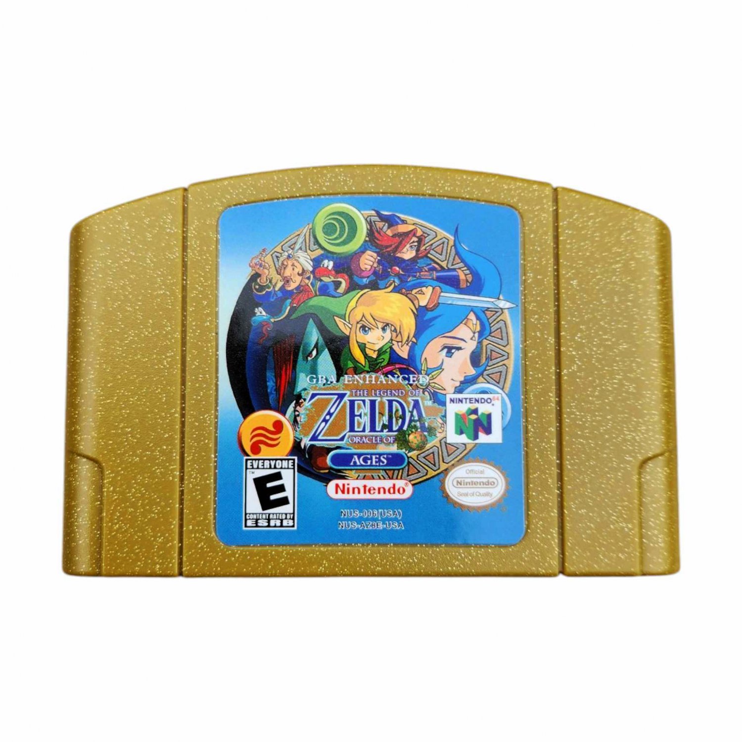 Legend of Zelda Oracle of Ages (GBC to N64 Conversion) N64 Nintendo 64