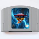 NFL Blitz 2026 Nintendo 64 N64 - Arcade Football (Requires Red Ram Expansion Pak)