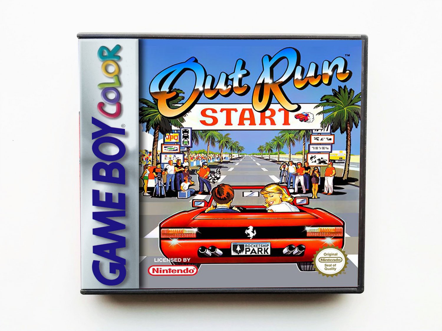OutRun GB "Demake" (Gameboy Color GBC)