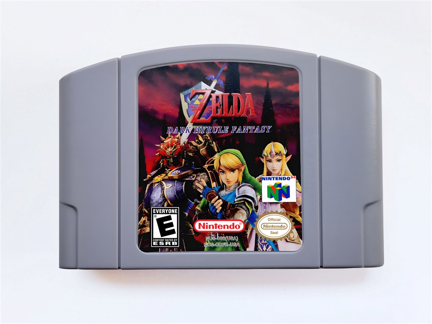 Zelda Dark Hyrule Fantasy (Nintendo 64 N64) Ocarina of Time Hack