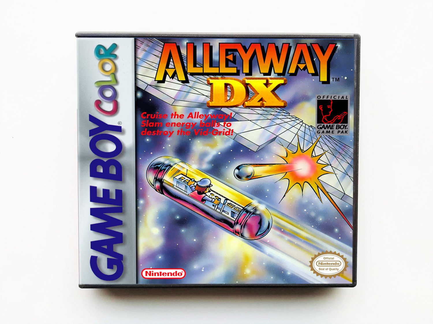 Alleyway DX - Now in Full Color (Nintendo Gameboy Color GBC / GBA)