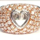 18K White Gold 1.31cts. Diamond Ring