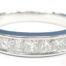 18K White Gold 0.52cts. Diamond Wedding Band