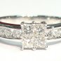 18K White Gold 0.75cts. Diamond Ring
