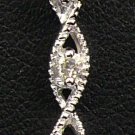 18K White Gold 0.13cts. Diamond Pendant