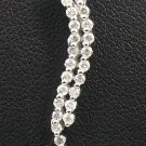 9K White Gold 0.36cts Diamond Pendant