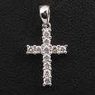 18K White Gold 0.21cts. Diamond Pendant