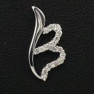 18K White Gold 0.15cts. Diamond Pendant