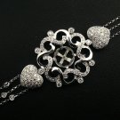 18K White Gold 2.07cts Diamond Bracelet