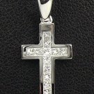 18K White Gold 0.26cts Diamond Pendant