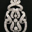 18K White Gold 0.35cts Diamond Pendant
