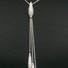 18K White Gold 2.50cts Diamond Necklace