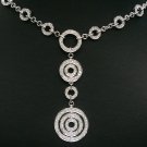 18K White Gold 2.73cts Diamond Necklace