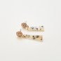 Marble Pink Resin Studs